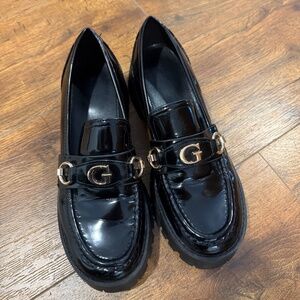 Guess loafers, size 8.5, worn a few times very good condition
